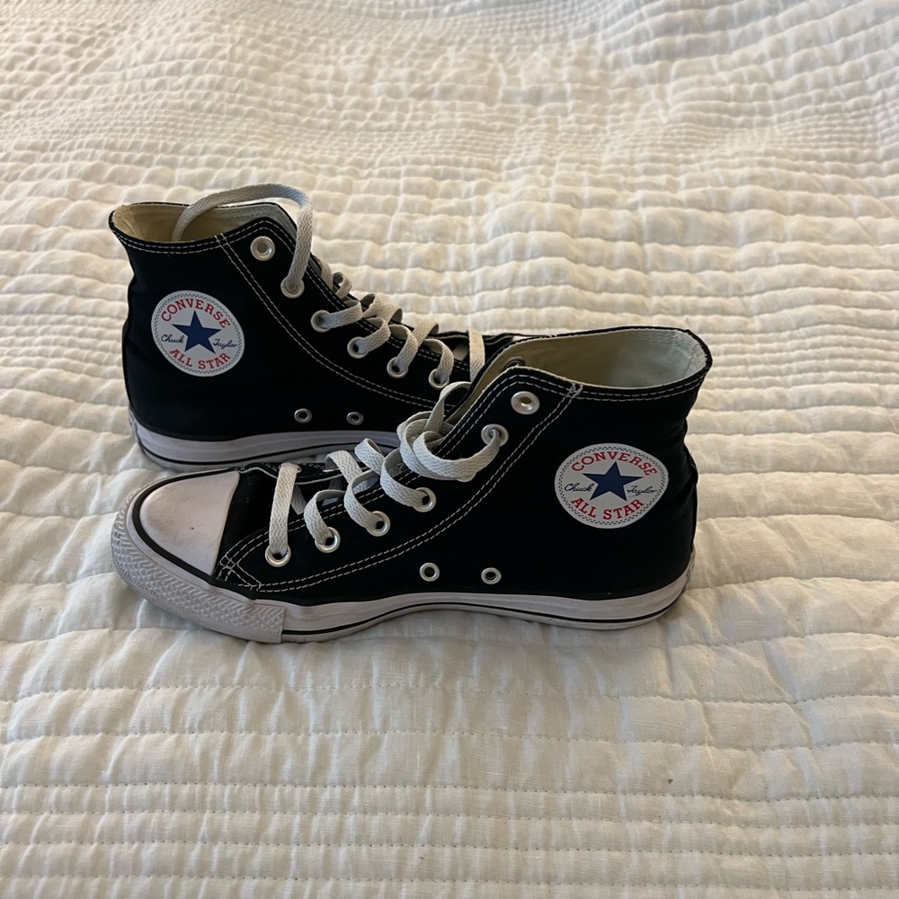Black High Top Converse